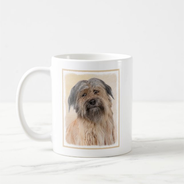 Mug Peinture de berger pyrénéenne - Cute Original Chie (Gauche)
