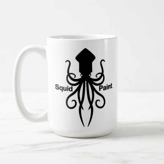 Mug Peinture de calmar (Gauche)