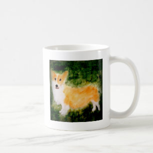 Mug Peinture de chien de Corgi mignonne