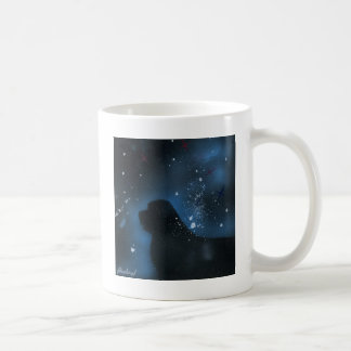 Mug Peinture de chien de Terre-Neuve