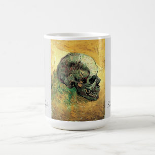 Mug Peinture de crâne, Van Gogh - Peinture célèbre