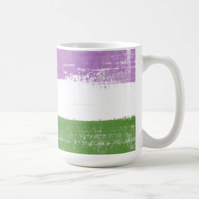 Mug Peinture de fierté Queer (Droite)