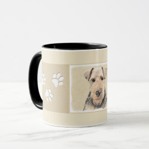 Mug Peinture de gallois Terrier - art original mignon