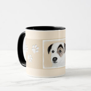 Mug Peinture de Jack Russell Terrier de pasteur - art