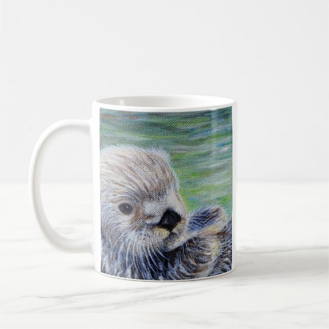 Mug Peinture de la Loupe de mer (Gauche)