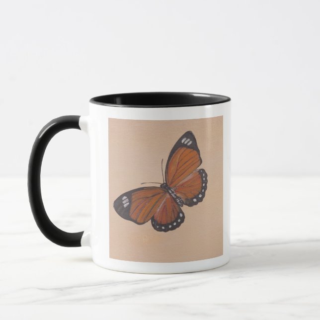 Mug Peinture de papillon (Gauche)