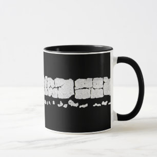 Mug Peinture de route fissurée