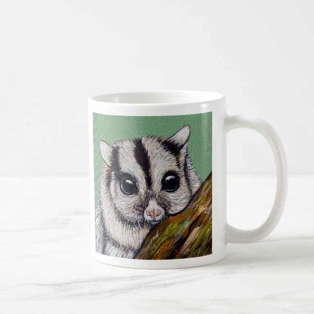 Mug Peinture de Sugar Glider (Droite)