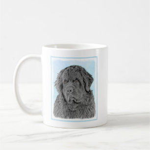 Mug Peinture de Terre-Neuve - Cute Original Chien Art
