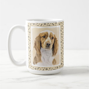 Mug Peinture de Welsh Springer Spaniel - Art canin ori