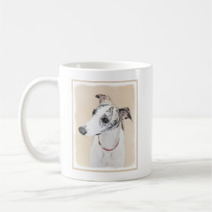 Mug Peinture de whippet - art original mignon de chien