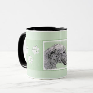 Mug Peinture de Wolfhound irlandais - Joli art origina