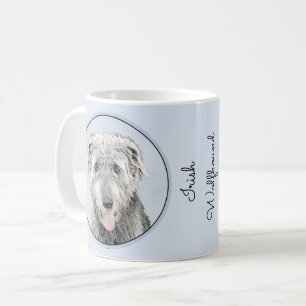 Mug Peinture de Wolfhound irlandais - Joli art origina