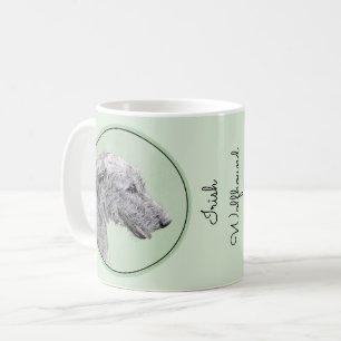 Mug Peinture de Wolfhound irlandais - Joli art origina