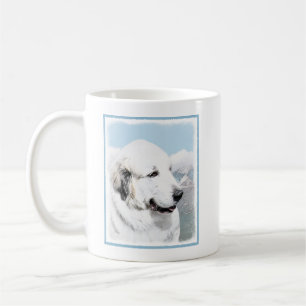Mug Peinture des Pyrénées - Art original du chien