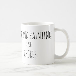 Mug Peinture diamantée plutôt que les corvées