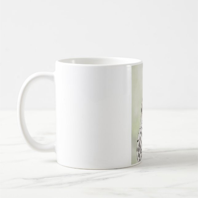 Mug Peinture drôle d'oiseau fournier (Gauche)