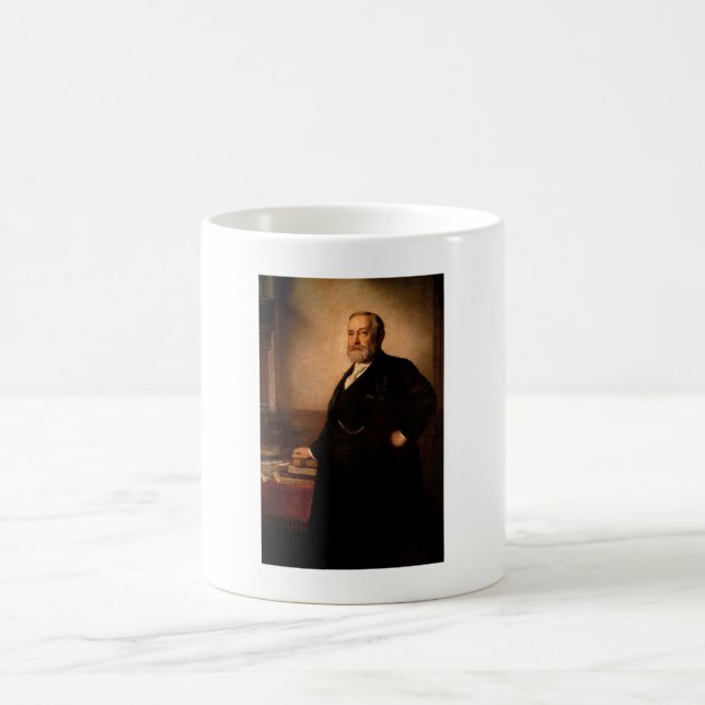 Mug Peinture du Président Benjamin Harrison (Centre)