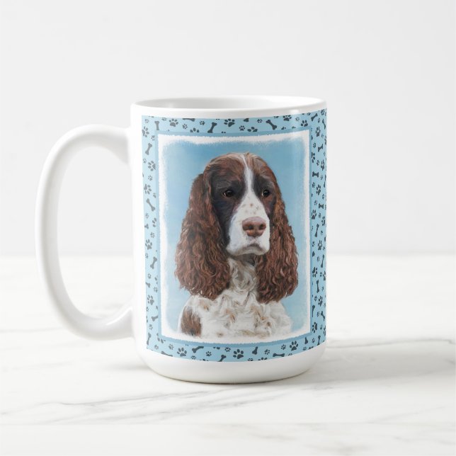 Mug Peinture espagnole Springer anglaise Peinture orig (Gauche)