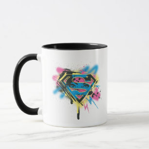 Mug Peinture et déversements supergirl