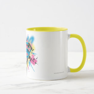 Mug Peinture et déversements supergirl