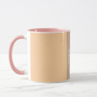mug peinture fleur