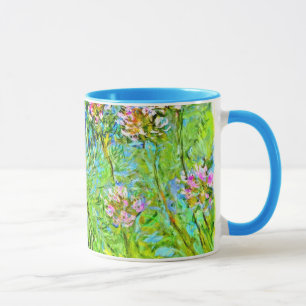 Mug Peinture florale Monet : fleurs d'Agapanthus
