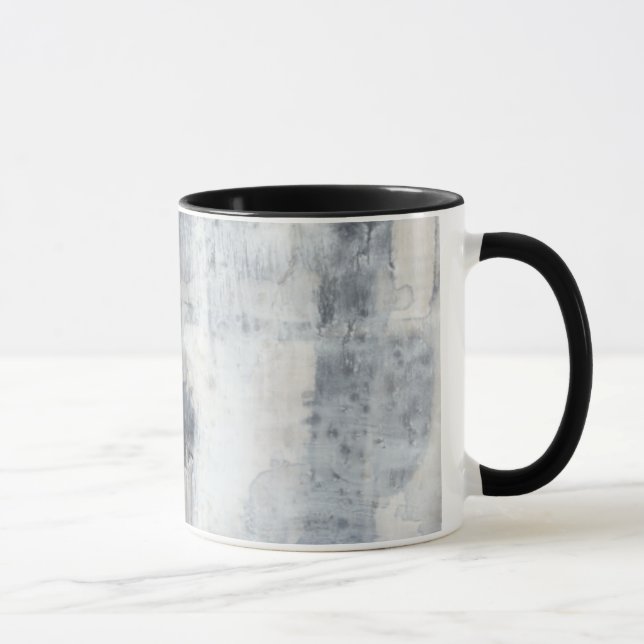 Mug Peinture gris contemporaine (Droite)