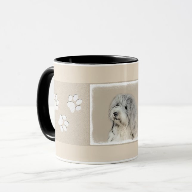 Mug Peinture havanaise (Gold Sable) - Art original du  (Devant gauche)