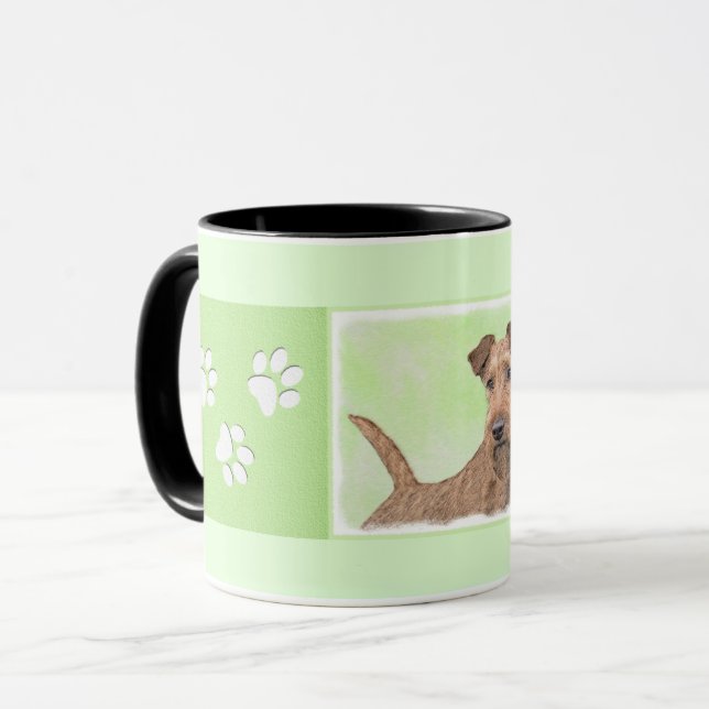 Mug Peinture Irlandaise Terrier - Cute Original Chien  (Devant gauche)