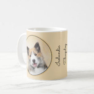 Mug Peinture islandaise pour chien de mer - Art origin