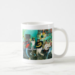 Mug Peinture "jazz de musique de la Nouvelle-Orléans "