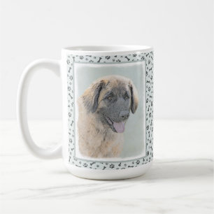 Mug Peinture Leonberger - Art Original de Chien Mignon