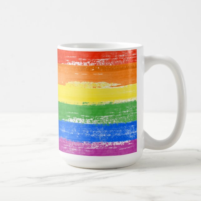 Mug Peinture LGBT Pride (Droite)