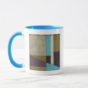 Mug Peinture minimaliste de Contemporay avec la