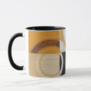 Mug Peinture moderne avec les motifs circulaires