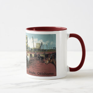 Mug Peinture murale 1910 de voies ferrées