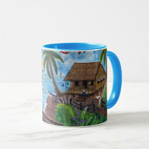 Mug Peinture murale du Costa Rica