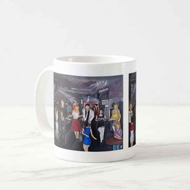 Mug Peinture No Control par Alfred Fox  (Devant gauche)