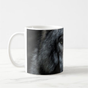 MUG PEINTURE NOIRE ET BROWN EN LOLLIER