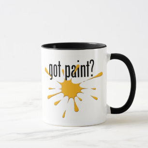 Mug peinture obtenue ? (Paintball)