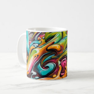 Mug Peinture psychédélique