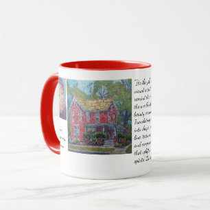 Mug Peinture Red Beauty / Artiste Larry Lerew