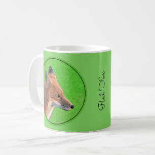 Mug Peinture Red Fox - Art original de la faune