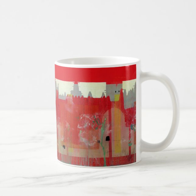 Mug Peinture rouge (Droite)