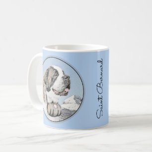 Mug Peinture Saint Bernard - Cute Original Chien Art