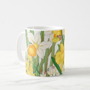 Mug Peinture sur bois de narcisse, Tanigami Kônan, 191