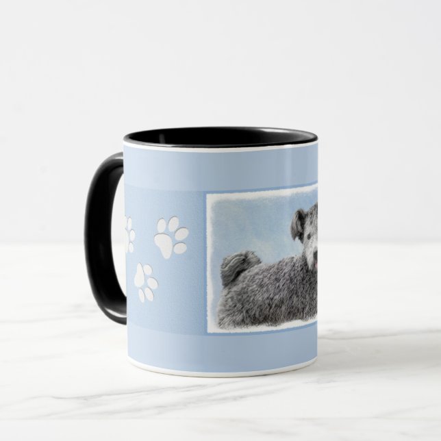 Mug Peinture sur poignets - Cute art original sur chie (Devant gauche)