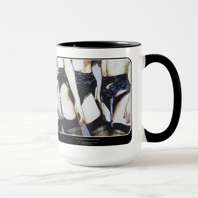 Mug Peinture sur une (Droite)