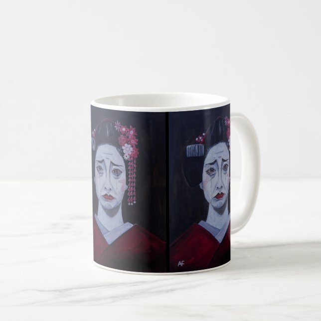 Mug Peinture tristement belle d'Alfred Fox (Devant droit)